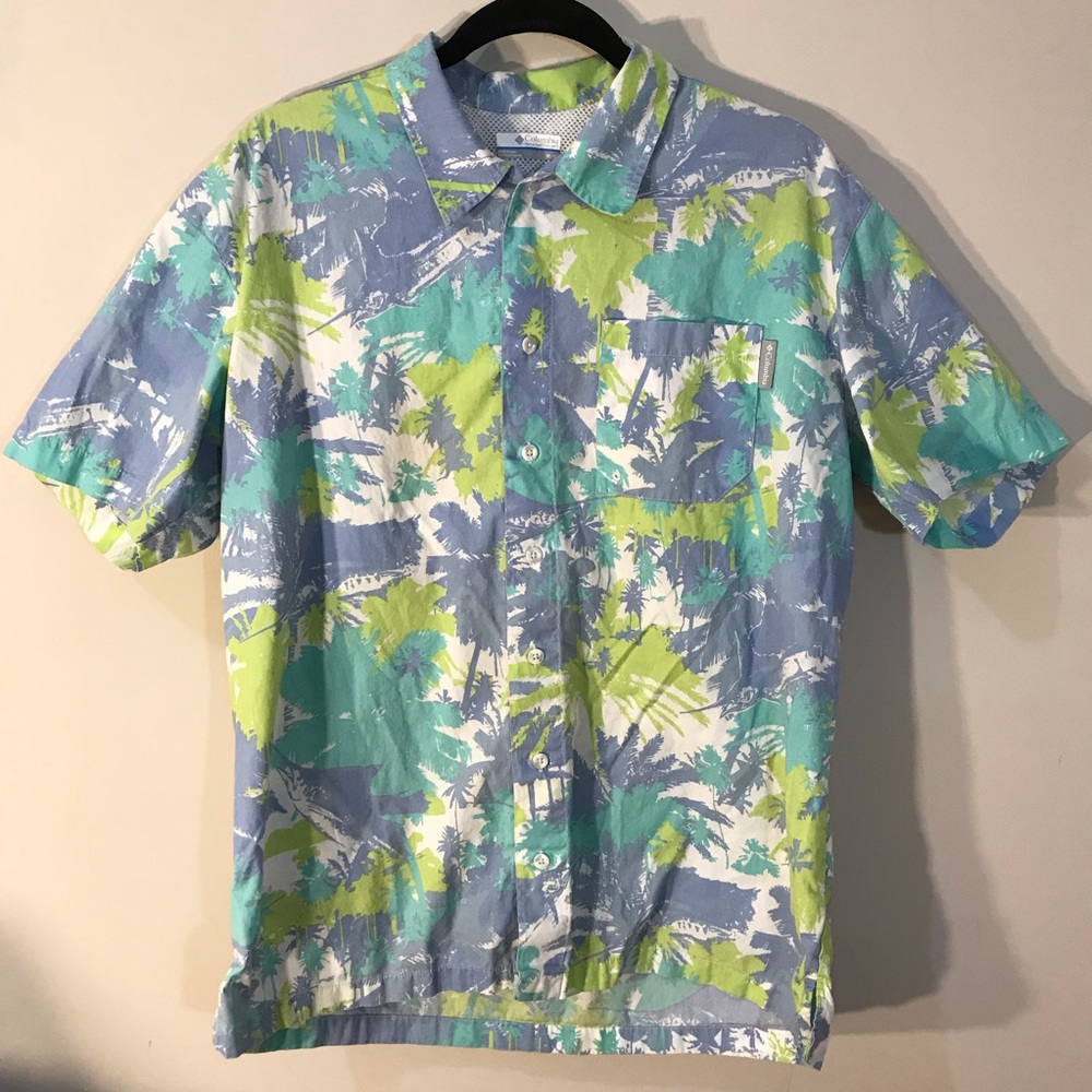 Colombia Fishing Watersports Button Up